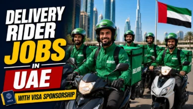 Delivery Rider Jobs in UAE with Visa Sponsorship 2026
