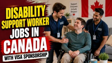 Disability Support Worker Jobs in Canada with Visa Sponsorship 2026