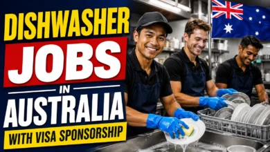 Dishwasher Jobs in Australia with Visa Sponsorship 2026