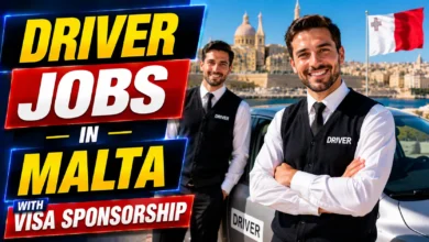 Driver Jobs in Malta with Visa Sponsorship 2026