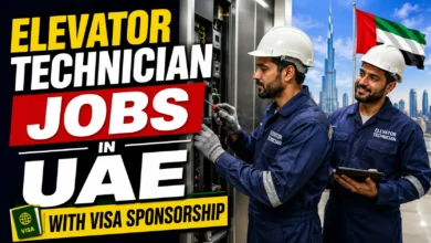 Elevator Technician Jobs in UAE with Visa Sponsorship 2026