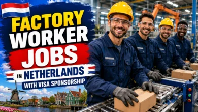 Factory Worker Jobs in Netherlands with Visa Sponsorship 2026