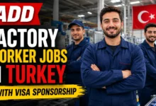 Factory Worker Jobs in Turkey with Visa Sponsorship 2026