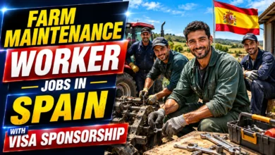 Farm Maintenance Worker Jobs in Spain with Visa Sponsorship 2026
