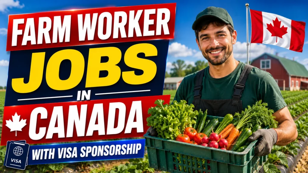 Farm Worker Jobs in Canada with Visa Sponsorship 2026
