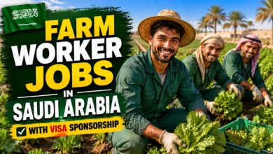Farm Worker Jobs in Saudi Arabia with Visa Sponsorship 2026
