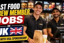 Fast Food Crew Member Jobs in UK with Visa Sponsorship 2026