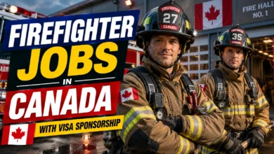 Firefighter Jobs in Canada with Visa Sponsorship 2026