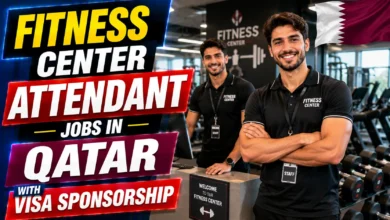 Fitness Center Attendant Jobs in Qatar with Visa Sponsorship 2026