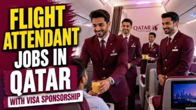 Flight Attendant Jobs in Qatar with Visa Sponsorship 2026