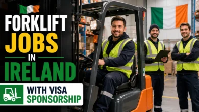 Forklift Jobs in Ireland with Visa Sponsorship 2026