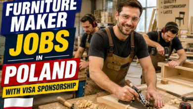Furniture Maker Jobs in Poland with Visa Sponsorship 2026
