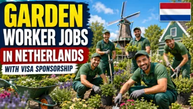 Garden Worker Jobs in Netherlands with Visa Sponsorship 2026