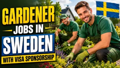 Gardener Jobs in Sweden with Visa Sponsorship 2026