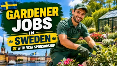 Gardener Jobs in Sweden with Visa Sponsorship 2026
