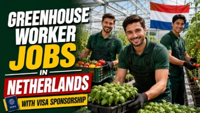 Greenhouse Worker Jobs in Netherlands with Visa Sponsorship 2026
