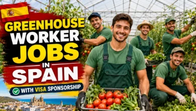 Greenhouse Worker Jobs in Spain with Visa Sponsorship 2026