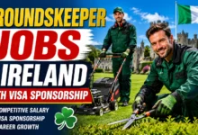 Groundskeeper Jobs in Ireland with Visa Sponsorship 2026