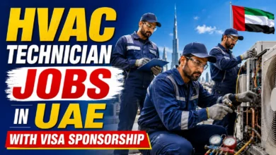 HVAC Technician Jobs in UAE with Visa Sponsorship 2026