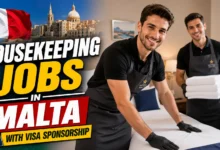 Housekeeping Jobs in Malta with Visa Sponsorship 2026