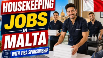 Housekeeping Jobs in Malta with Visa Sponsorship 2026