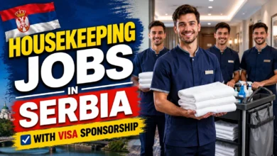 Housekeeping Jobs in Serbia with Visa Sponsorship 2026