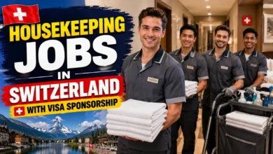 Housekeeping Jobs in Switzerland with Visa Sponsorship 2026