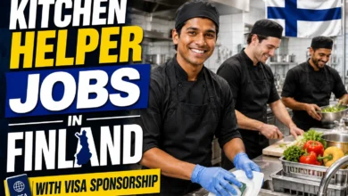 Kitchen Helper Jobs in Finland with Visa Sponsorship 2026