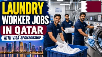 Laundry Worker Jobs in Qatar with Visa Sponsorship 2026