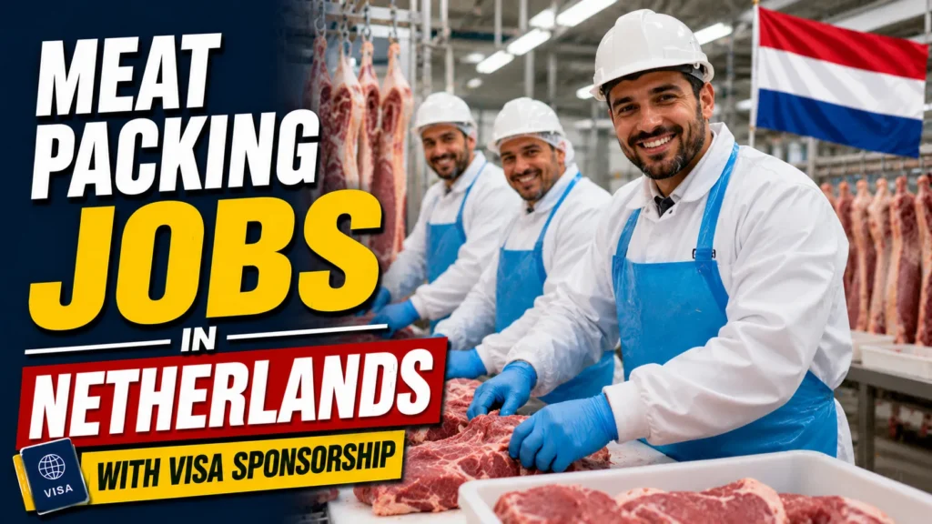 Meat Packing Jobs in Netherlands with Visa Sponsorship 2026