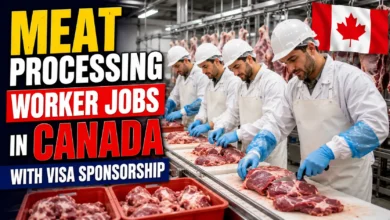 Meat Processing Worker Jobs in Canada with Visa Sponsorship 2026