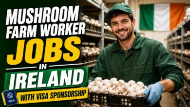 Mushroom Farm Worker Jobs in Ireland with Visa Sponsorship 2026