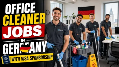 Office Cleaner Jobs in Germany with Visa Sponsorship 2026
