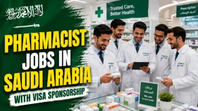 Pharmacist Jobs in Saudi Arabia with Visa Sponsorship 2026