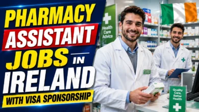 Pharmacy Assistant Jobs in Ireland with Visa Sponsorship 2026