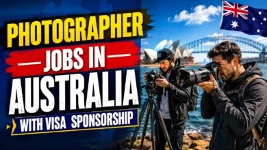 Photographer Jobs in Australia with Visa Sponsorship 2026