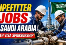 Pipefitter Jobs in Saudi Arabia with Visa Sponsorship 2026