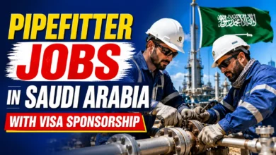 Pipefitter Jobs in Saudi Arabia with Visa Sponsorship 2026