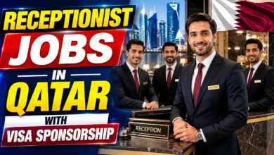 Receptionist Jobs in Qatar with Visa Sponsorship 2026