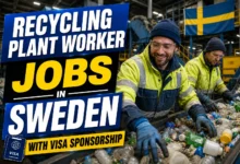 Recycling Plant Worker Jobs in Sweden with Visa Sponsorship 2026