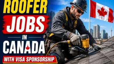 Roofer Jobs in Canada with Visa Sponsorship 2026