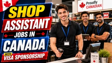 Shop Assistant Jobs in Canada with Visa Sponsorship 2026