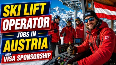 Ski Lift Operator Jobs in Austria with Visa Sponsorship 2026