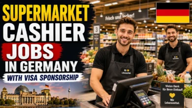 Supermarket Cashier Jobs in Germany with Visa Sponsorship 2026
