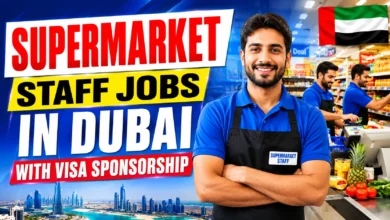 Supermarket Staff Jobs in Dubai with Visa Sponsorship 2026