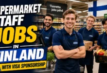 Supermarket Staff Jobs in Finland with Visa Sponsorship 2026