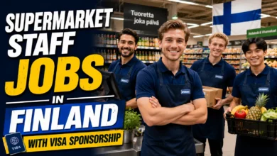 Supermarket Staff Jobs in Finland with Visa Sponsorship 2026