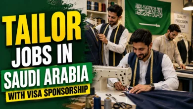 Tailor Jobs in Saudi Arabia with Visa Sponsorship 2026