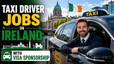 Taxi Driver Jobs in Ireland with Visa Sponsorship 2026