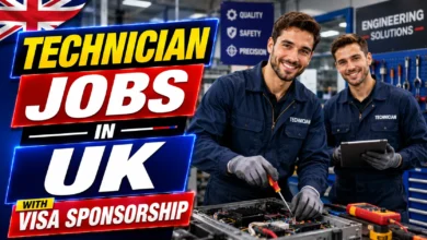 Technician Jobs in UK with Visa Sponsorship 2026